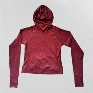 Old Navy Active Burnt Orange Hoodie • Thumbholes • Zip Pockets • Size S